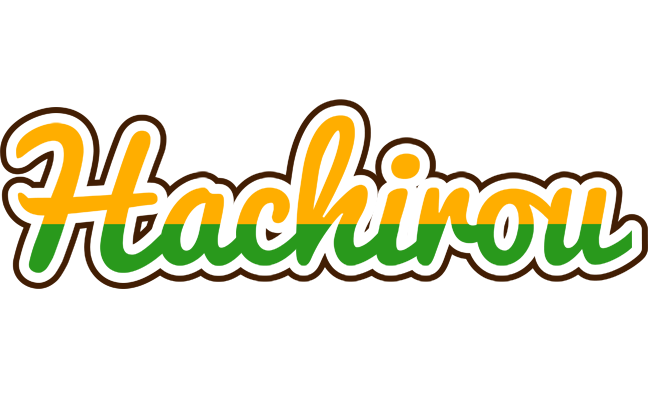 Hachirou banana logo