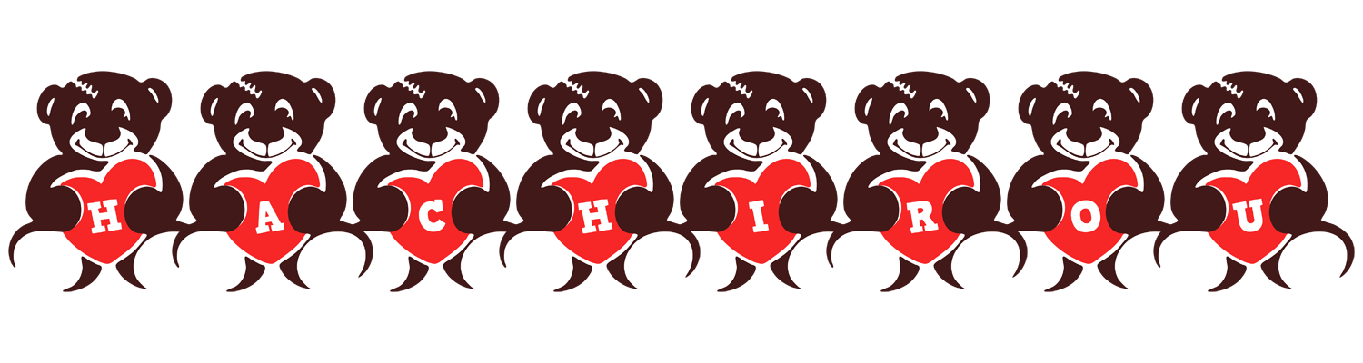 Hachirou bear logo