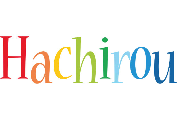 Hachirou birthday logo
