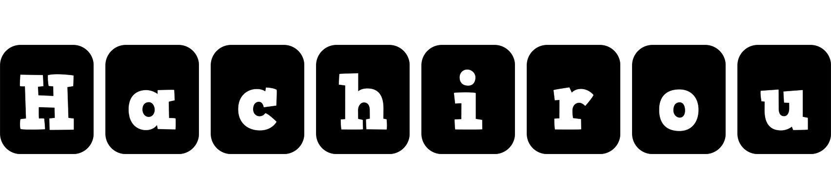 Hachirou box logo