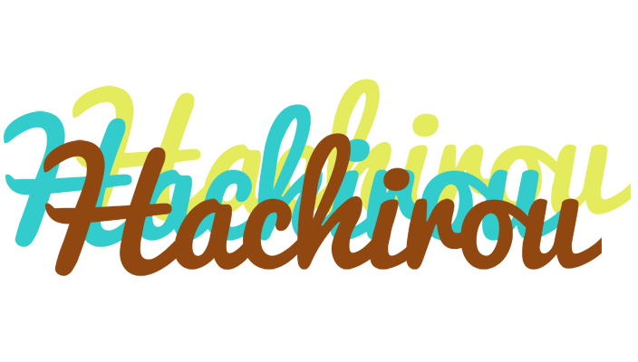 Hachirou cupcake logo