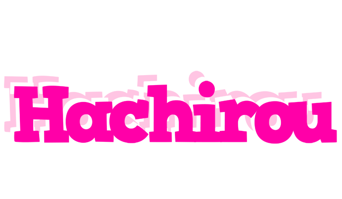 Hachirou dancing logo