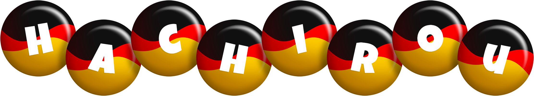 Hachirou german logo