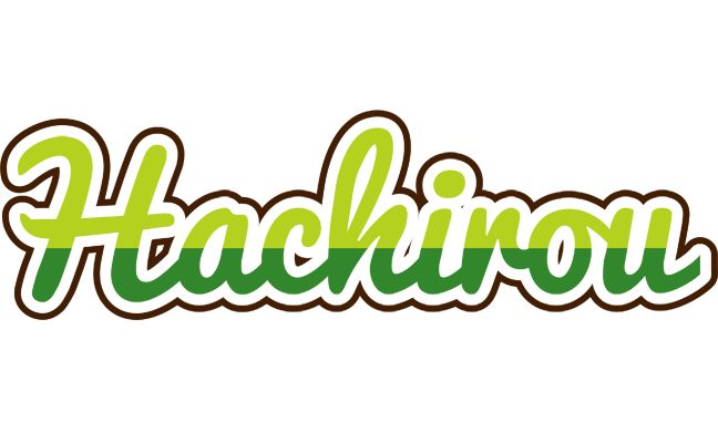 Hachirou golfing logo