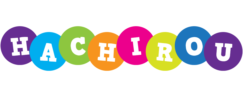 Hachirou happy logo