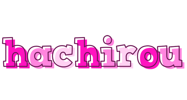 Hachirou hello logo