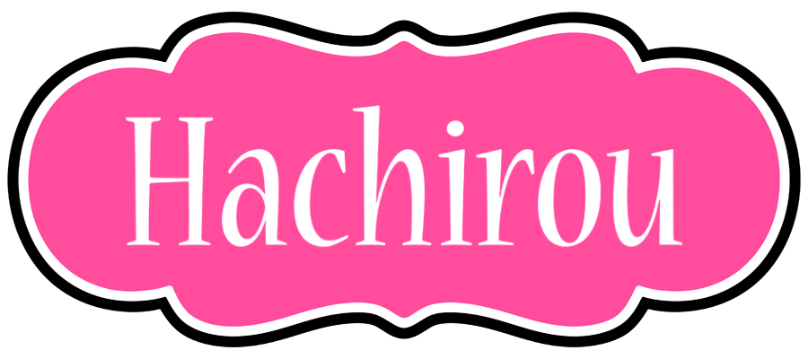 Hachirou invitation logo