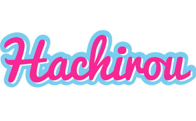 Hachirou popstar logo