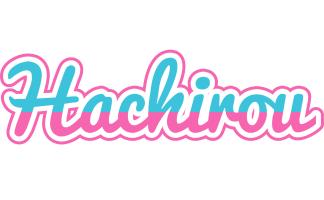 Hachirou woman logo