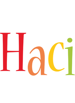 Haci birthday logo
