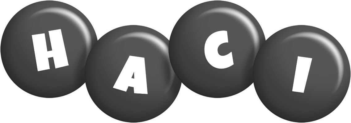 Haci candy-black logo