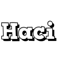 Haci snowing logo