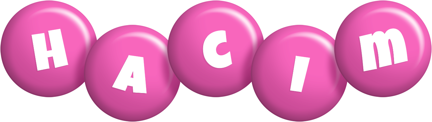 Hacim candy-pink logo