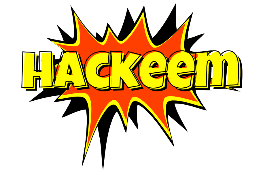 Hackeem bazinga logo