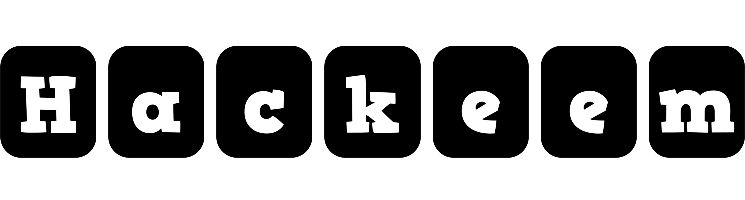 Hackeem box logo