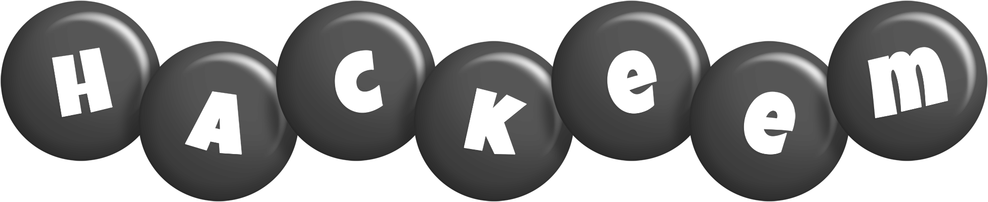 Hackeem candy-black logo