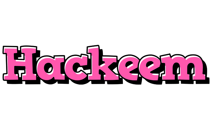 Hackeem girlish logo