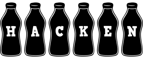 Hacken bottle logo