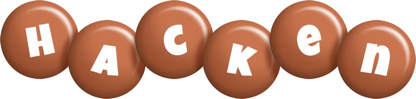 Hacken candy-brown logo