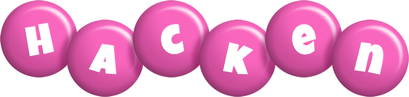 Hacken candy-pink logo