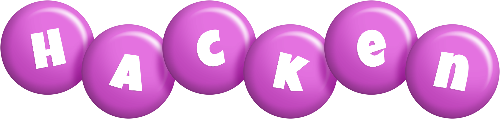 Hacken candy-purple logo