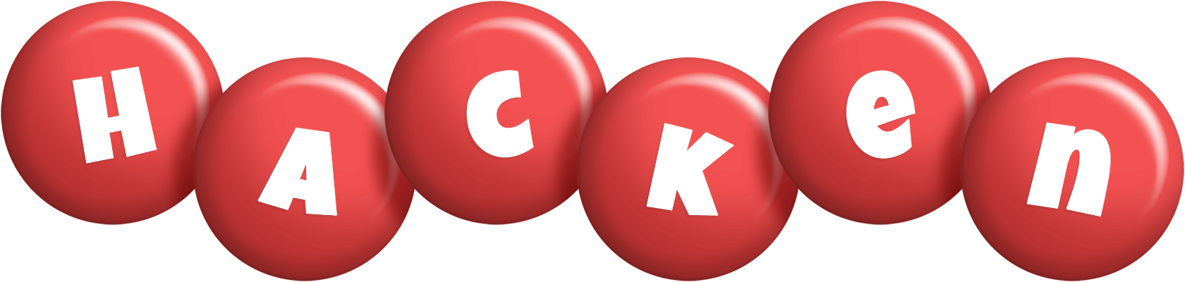Hacken candy-red logo