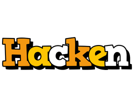 Hacken cartoon logo