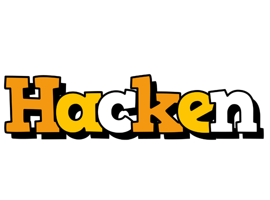 Hacken cartoon logo