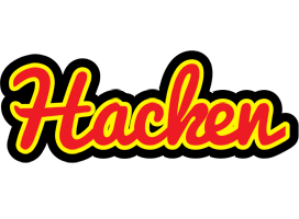 Hacken fireman logo