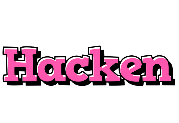 Hacken girlish logo