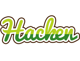 Hacken golfing logo