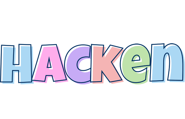 Hacken pastel logo