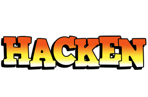 Hacken sunset logo