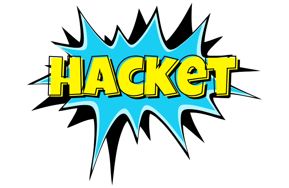 Hacket amazing logo