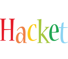 Hacket birthday logo