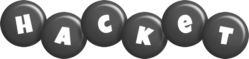 Hacket candy-black logo