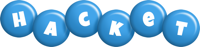 Hacket candy-blue logo