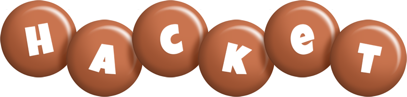 Hacket candy-brown logo