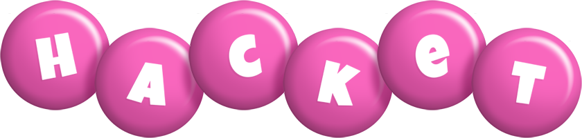 Hacket candy-pink logo