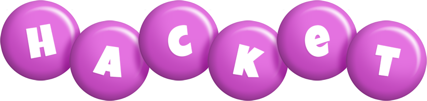 Hacket candy-purple logo