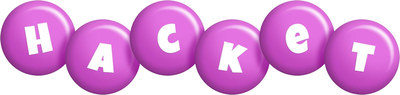 Hacket candy-purple logo