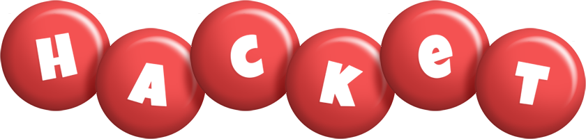 Hacket candy-red logo