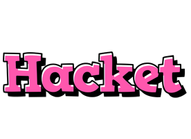 Hacket girlish logo