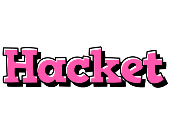 Hacket girlish logo