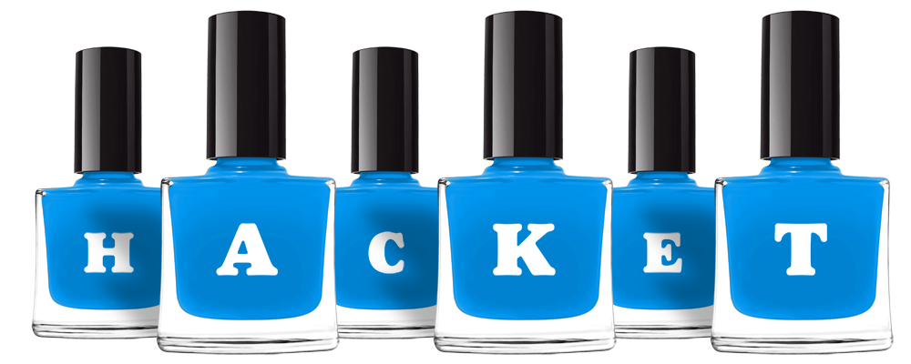 Hacket glossy logo