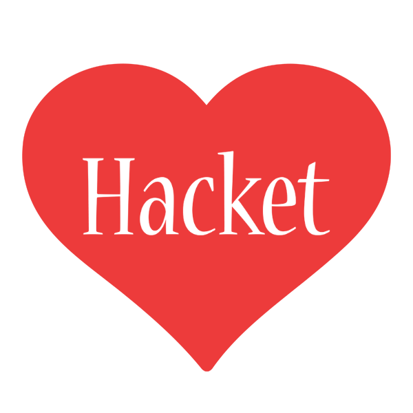 Hacket love logo