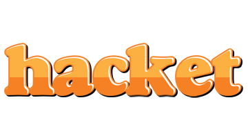 Hacket orange logo