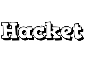 Hacket snowing logo