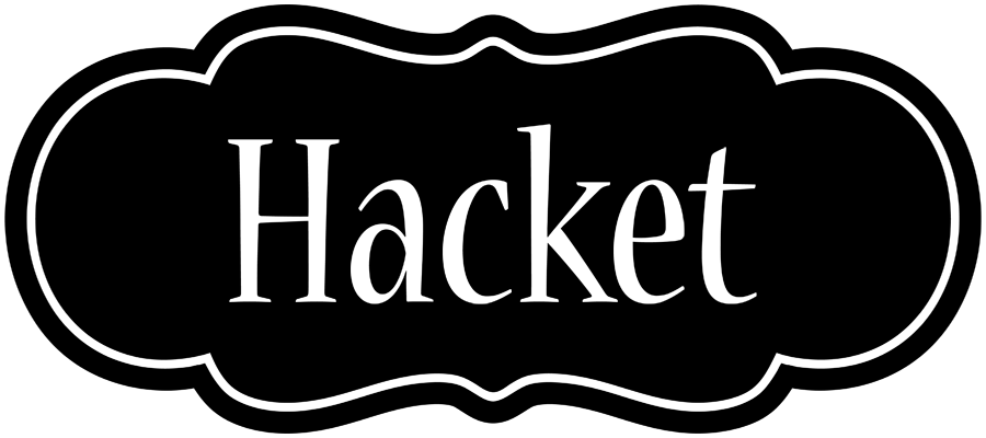 Hacket welcome logo