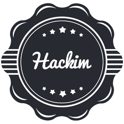 Hackim badge logo
